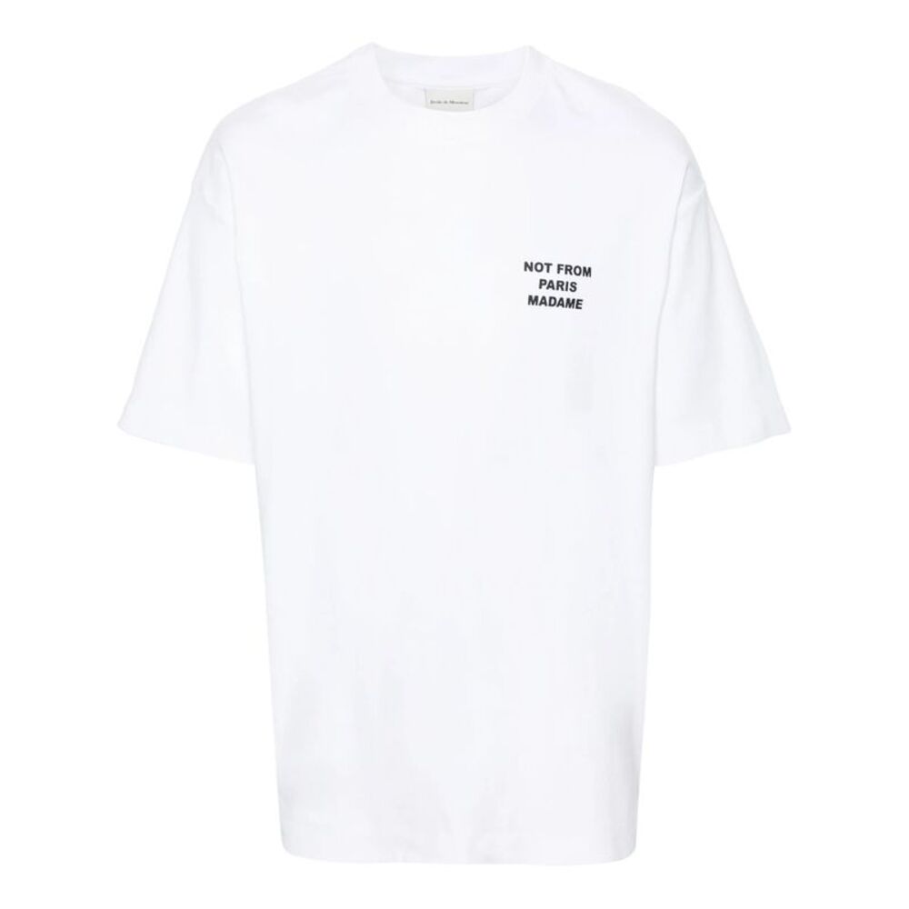 Drole De Monsieur White T-Shirts & Vests - T-Shirts Men